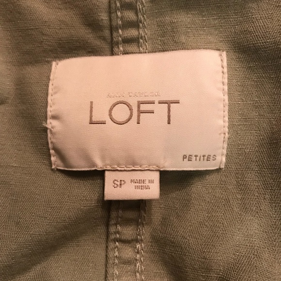 Ann Taylor LOFT Petite Moto Jacket Small - Picture 7 of 7